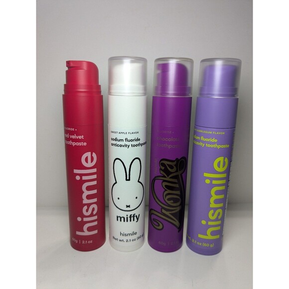 4 hismile Toothpastes - Picture 1 of 1